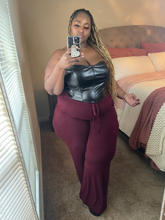 Mood: Grown & Sexy Wide Legged Bottoms