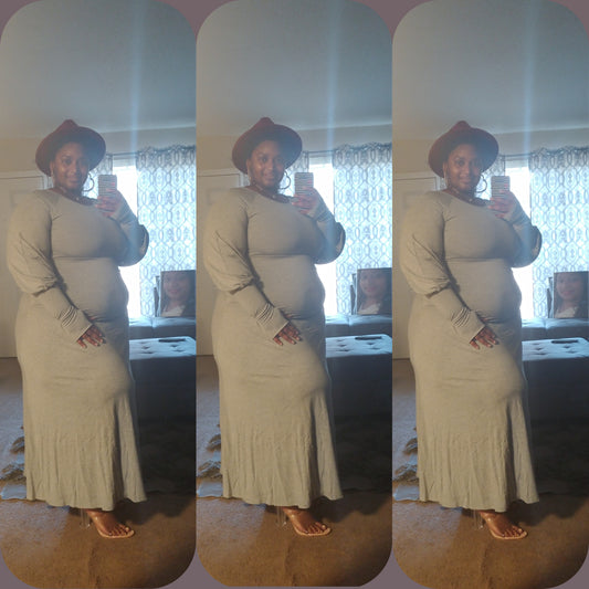 Gray Maxi