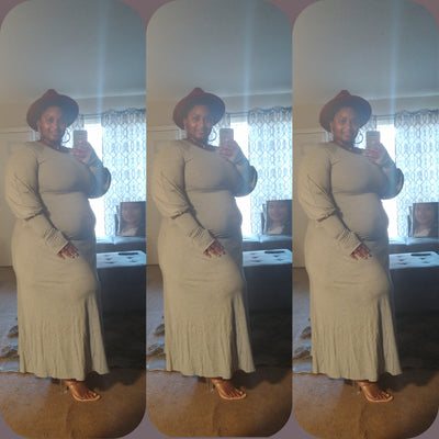 Gray Maxi