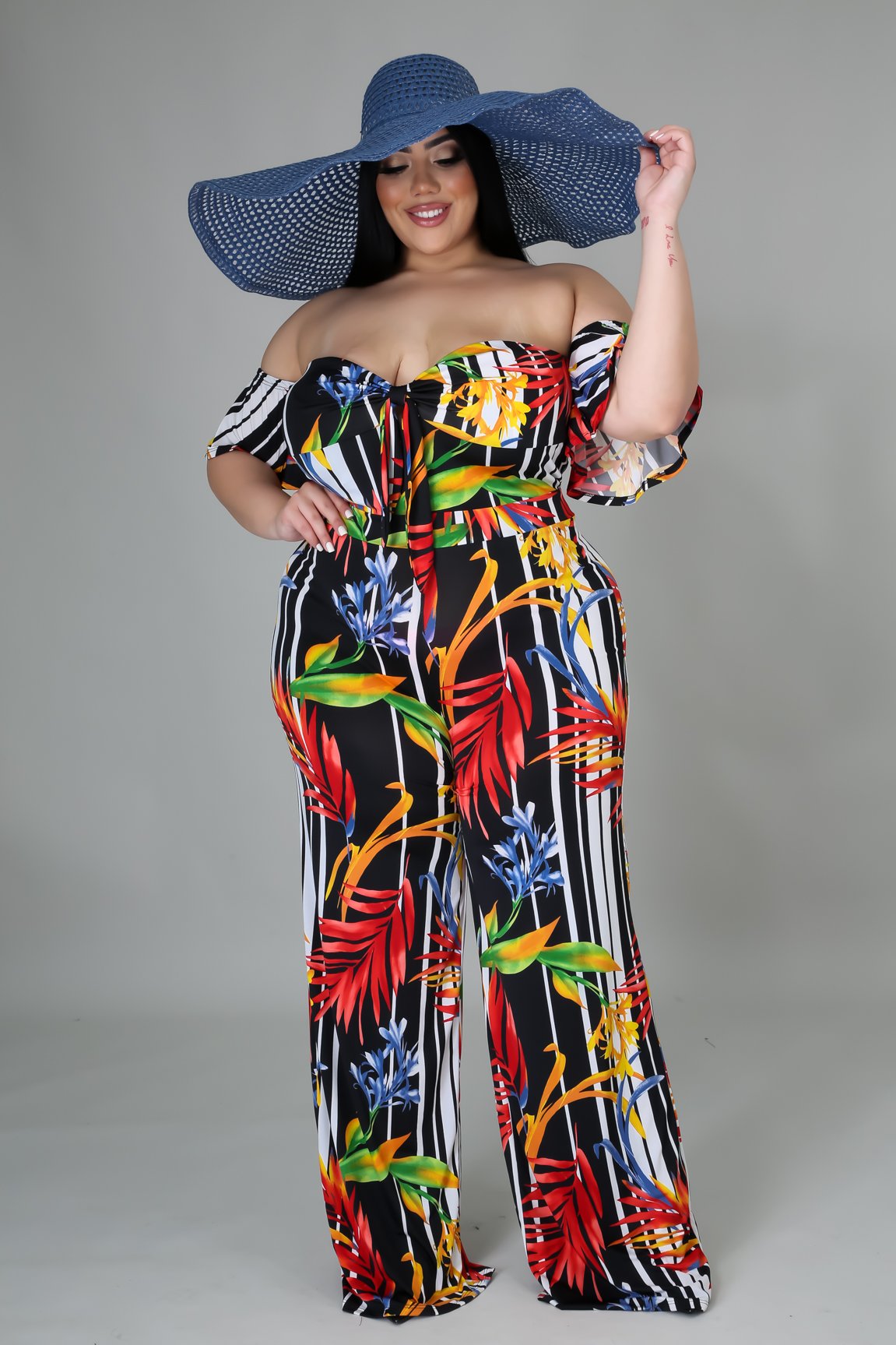 Tropical Palms Jumpsuit
