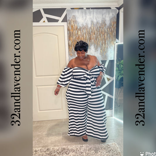 Earned Stripes Jumpsuit