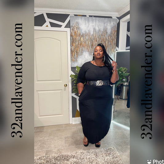 Black Flowerbomb Maxi