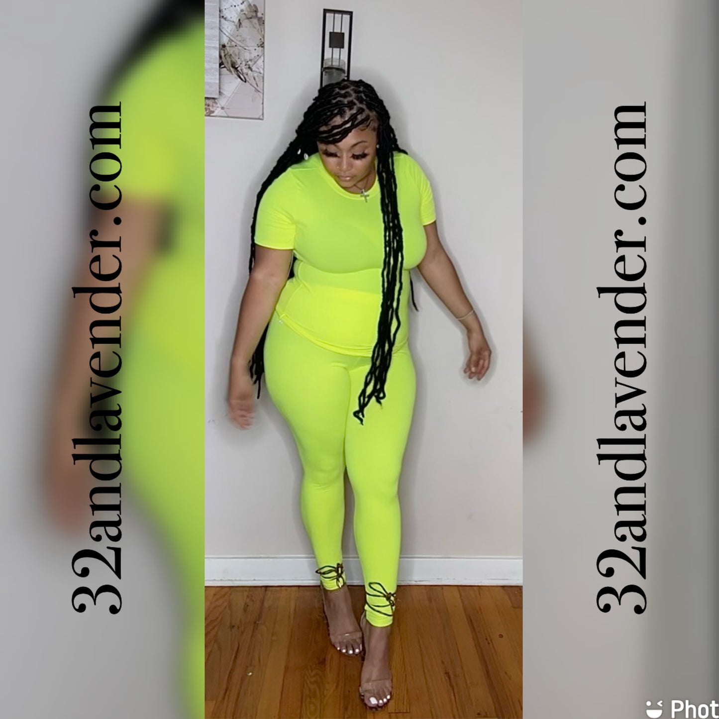 Never Basic Matching Set: Neon Yella