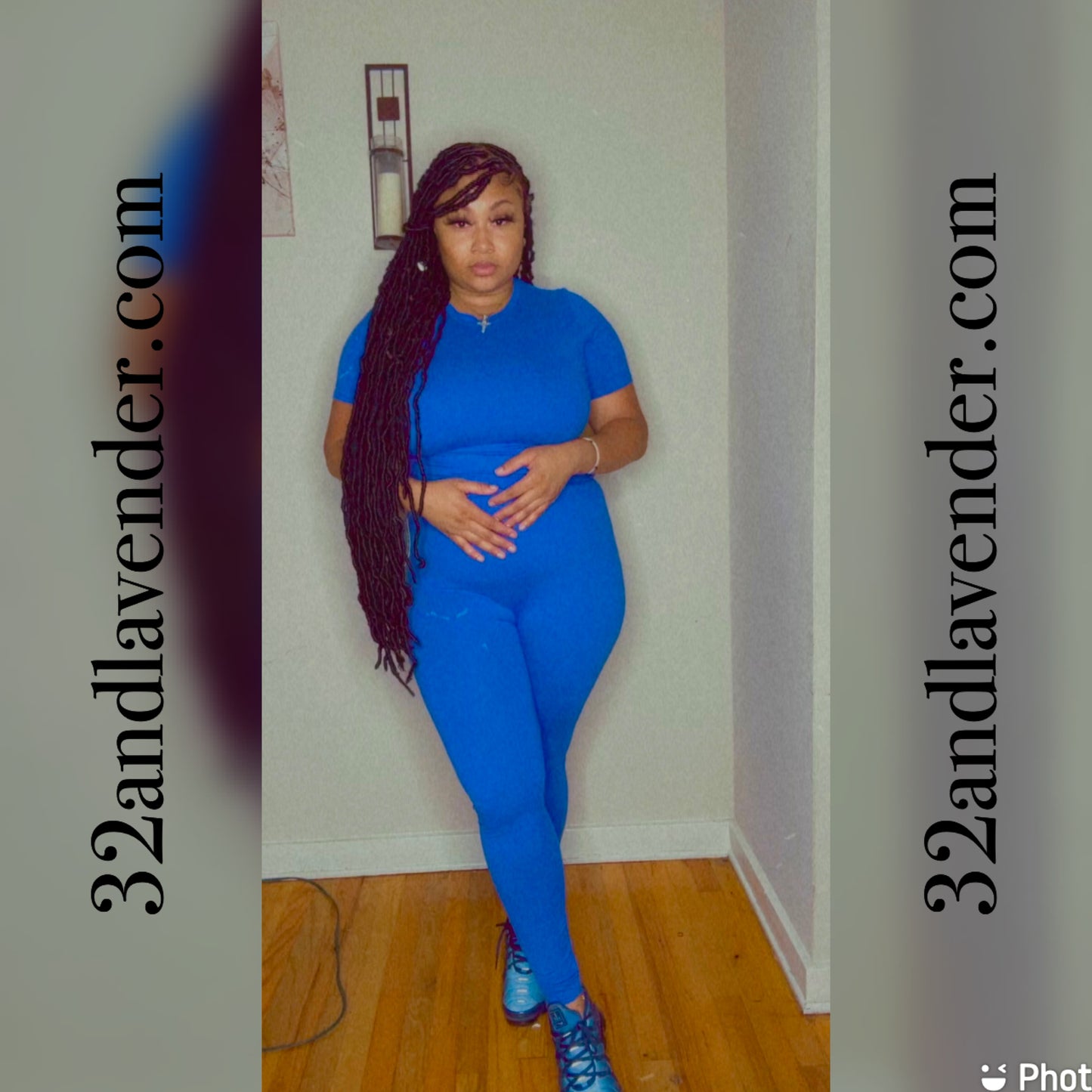 Never Basic Matching Set: Royal Blu