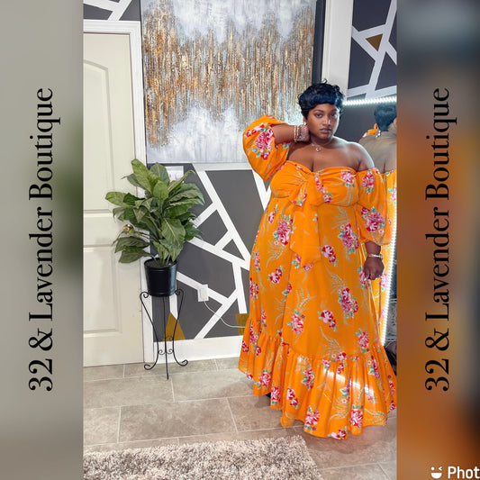 Blossoming Maxi Dress