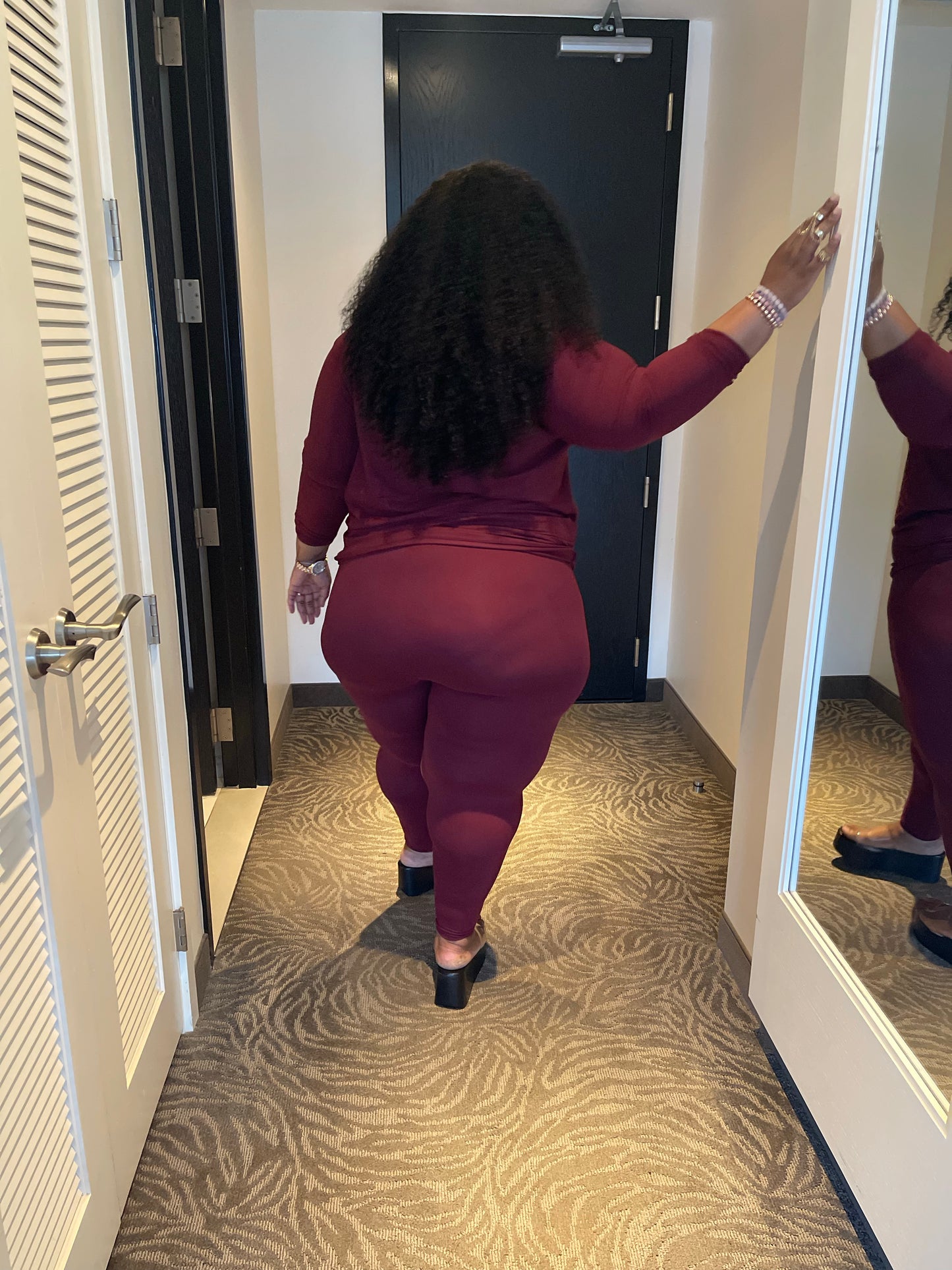 A Love Like This Set Burgundy